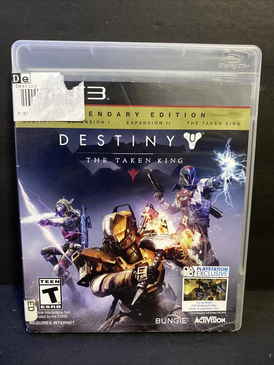 Destiny the best sale taken king ps3