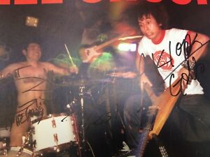Electric-Eel-Shock-Go-USA-Gearhead-Signed-Promo-Poster-Japanese-Rock-N-Roll