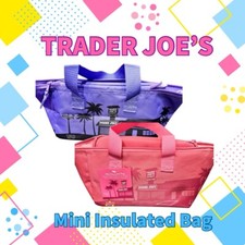 Trader Joe’s Mini Insulated Tote Bag BRAND NEW