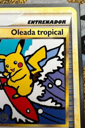 Pokemon ESPAÑOL Tropical Tidal Wave (Oleada tropical) HGSS18 Worlds 10 Promo Casi Nuevo - Imagen 3 de 11