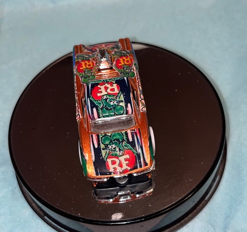 Hot Wheels '62 Chevrolet Corvette Gasser As The Rat Fink , It’s A Custom - Picture 13 of 18