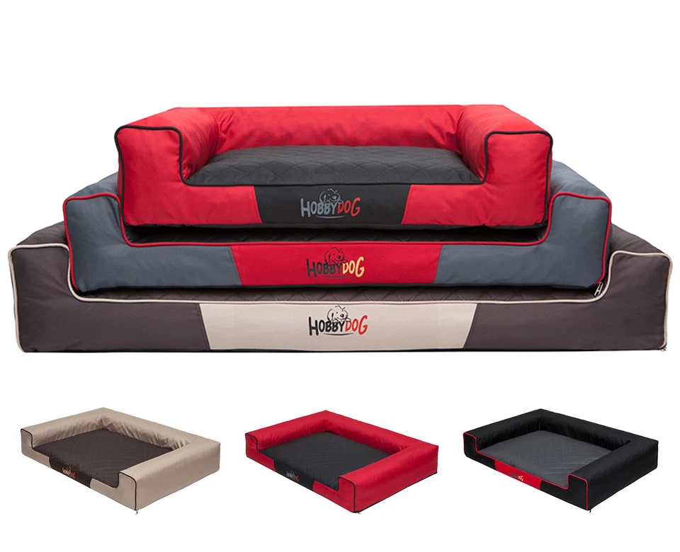 Hundebett Hundekissen Tierbett Katzenbett Hundekorb Schlafplatz Größen: L-XXL
