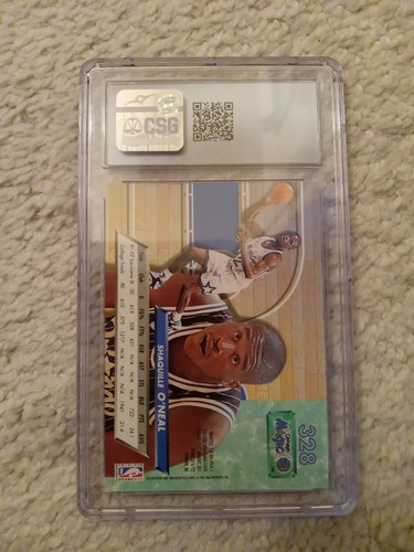 1992 ultra Shaquille O'Neal Rookie cgc 10 GEM MINT!!! HOF!!! - Picture 2 of 2