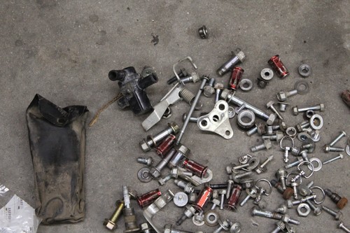 Yamaha YFZ450 2016 lote de piezas tuercas pernos sensor kit de herramientas 450 YFZ EFI 16 #4 - Imagen 8 de 9