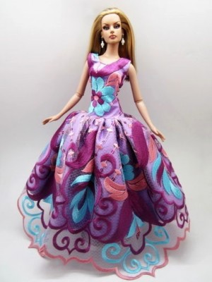 Flower Evening Dress Outfit Gown Fits Tyler Sydney Brenda Gene Alex Tonner Deva