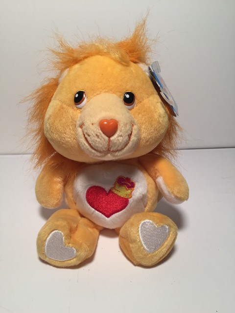 ORANGE CARE BEAR COUSINS BRAVE HEART LION STUFFED PLUSH TOY | eBay