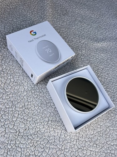 Google G4CVZ Nest Smart Programmable Wi-fi Thermostat - White - Picture 4 of 5