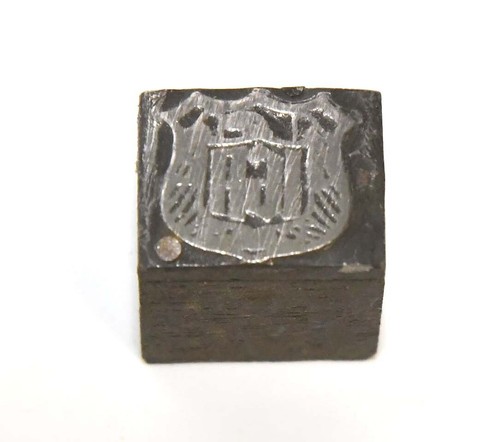 VINTAGE IGA GROCERY STORE VINTAGE PRINTERS BLOCK PRINTING BLOCK - Picture 2 of 3
