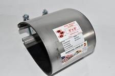 NEW Skinner 6'' x 6'' Pipe Repair Clamp 2 Bolts 316 