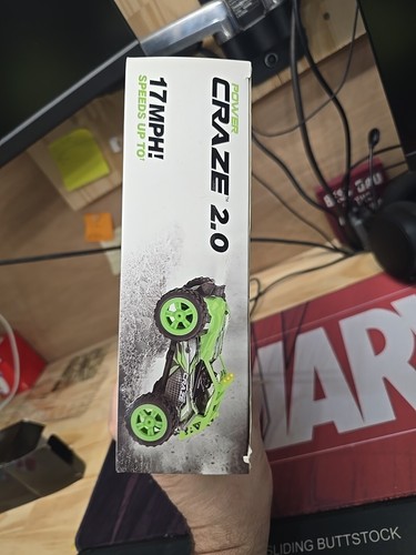 *Brand NEW* Power Craze 2.0 Mini RC Car w/Remote (Green) USB Charge - Picture 6 of 6