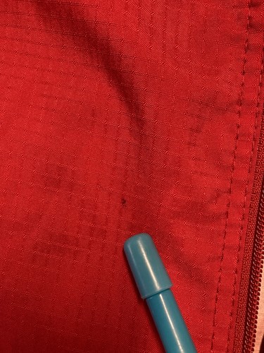 Vintage Patagonia Wind Breaker Womens Sz M Red & Blue Full Zipper  Parka Jacket - Picture 7 of 7