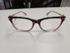 Coach HC 6176 5650 Rose Tortoise Gradient Square Womens Eyeglasses 53-17-140