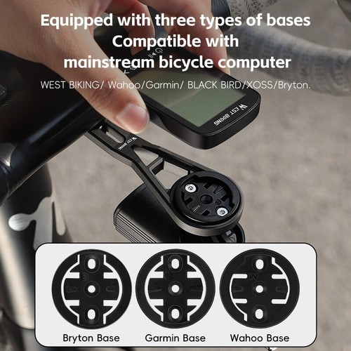 WEST BIKING Nylon Fahrrad Computer Halter Halterung Fahrradhalterung für leichte GoPro - Bild 15 von 20