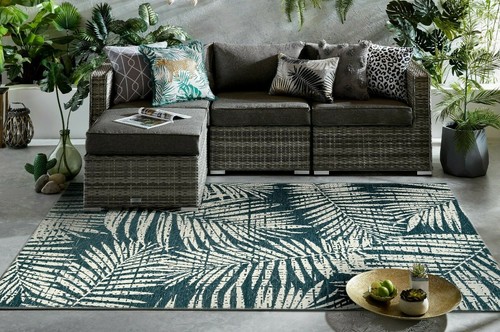 SMALL-EXTRA LARGE INDOOR / OUTDOOR PATIO CONSERVATORY GARDEN MODERN RUGS MATS - Picture 2 of 66