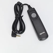 Opteka 2.5mm Remote Shutter Release Cable Canon E3 Rebel 60D 70D 77D Fuji RR-100