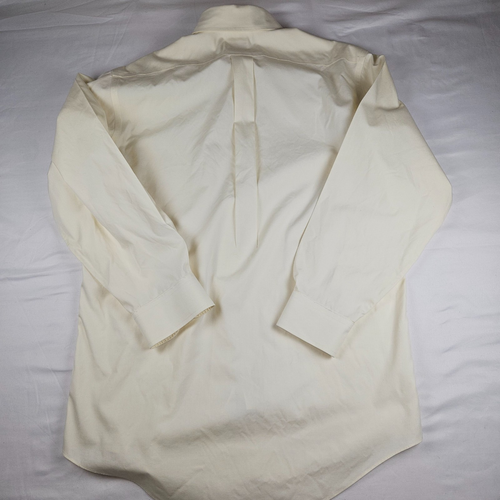 Brooks Brothers 15-32 Ivory Long Sleeve Button Down Non Iron Regular Fit EUC!! - Picture 2 of 7