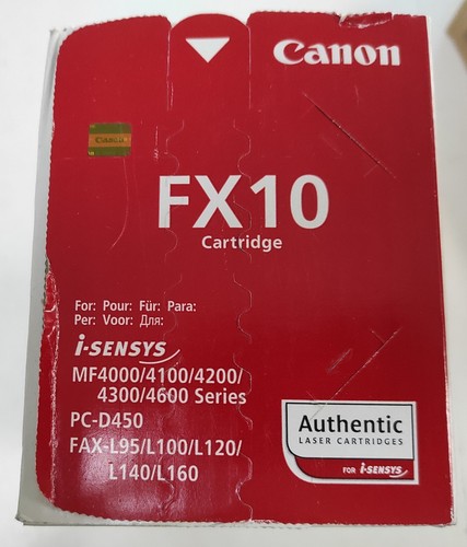 Cartouche de toner Canon FX10 - Noir (0263B002) - Photo 3/4