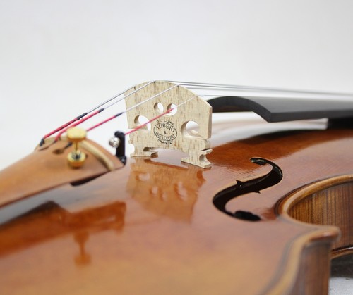 Oil Varnish ! 1 Pc Back !Andrea Amati 1560 Violin 4/4 Copy ! M7687 Nice Tone! - Picture 6 of 6