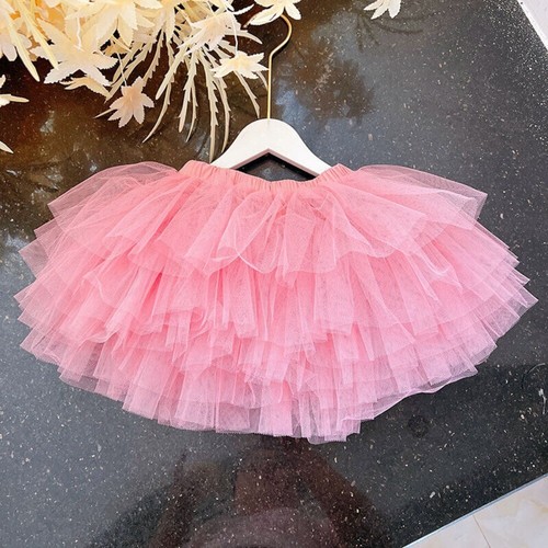 UK Kids Girls 6layer Tulle Ballet Tutu Princess Cute Toddler Holiday Party Skirt - Picture 29 of 29