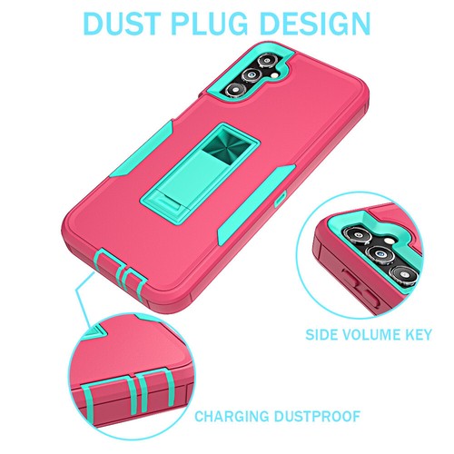For Samsung Galaxy A14 5G Case Shockproof Kickstand Phone Cover /Tempered Glass - Photo 5 sur 21