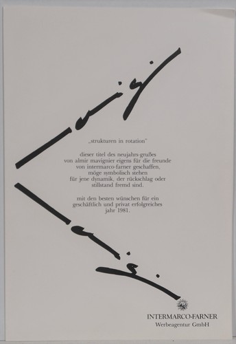 Almir Mavignier da Silva/ Farbserigrafie /1980 /nicht handsigniert - Picture 4 of 7