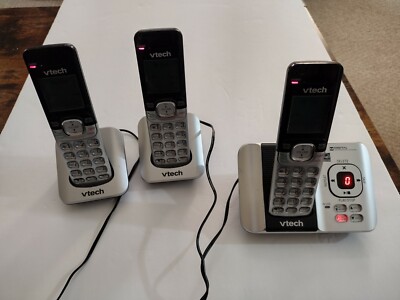 VTech CS6529-3 3-Handset Expandable Cordless Phone Answering System 