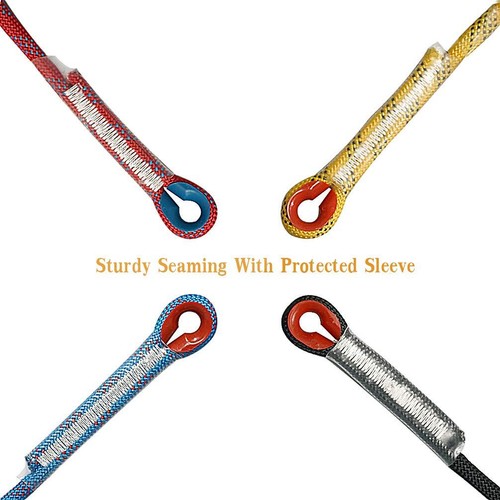 10 mm Static Outdoor Rock Climbing Rope Fire Escape Safety Rappelling Rope Bl... - 第 5/7 張圖片