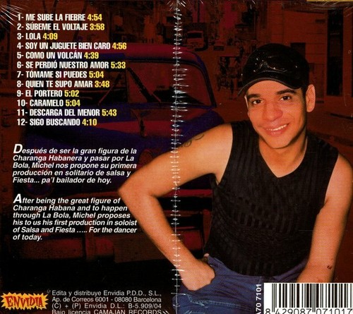 Michel Maza Fiiieeeeesta... (Made in Spain) BRAND NEW SEALED CD - Picture 2 of 2