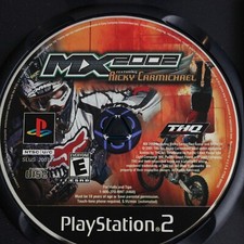 MX 2002 Featuring Ricky Carmichael (Sony PlayStation 2, 2001) Not original case