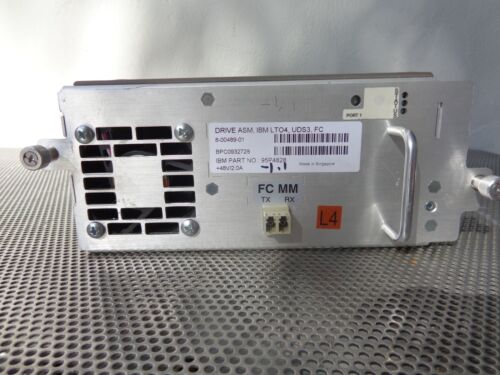 IBM 95P4828 LTO4 FC 3576 Library Tape Drive TS3310 8-00489-01 ADIC Fiber Channel - Picture 3 of 3