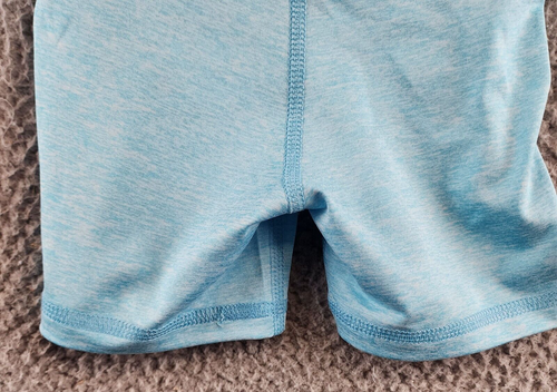 ID Ideology Core Biker Bottoms Toddler Girls 3T Butterfly Blue Elastic Waist~ - Picture 11 of 13