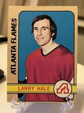 1972-73 Topps Hockey Card #44- Larry Hale- Atlanta Flames NM
