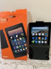 Amazon Fire 7 w/ Alexa Tablet 7in Display 7th Generation 8GB WiFi (Black) Great