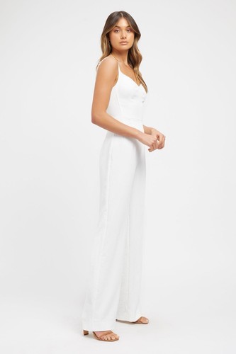 KOOKAI Oyster Panel Evening Cocktail Party Jumpsuit 34 (6) #36540 - Picture 2 of 17