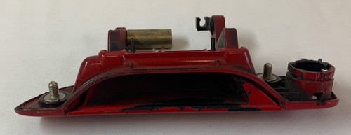 2001-05 Honda Civic Sedan front right passenger side EXTERIOR DOOR HANDLE ~ red - Picture 3 of 3