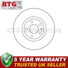 Front 1x Brake Disc Fits VW Passat 1996-2005 Audi A4 2000-2009 A6 1997-2005