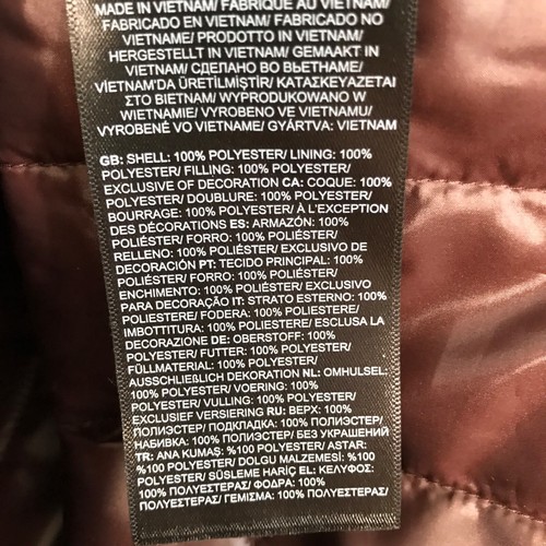 The North Face Circaloft Jacke 3XL braun/schwarz Print Frontreißverschluss leicht - Bild 7 von 9