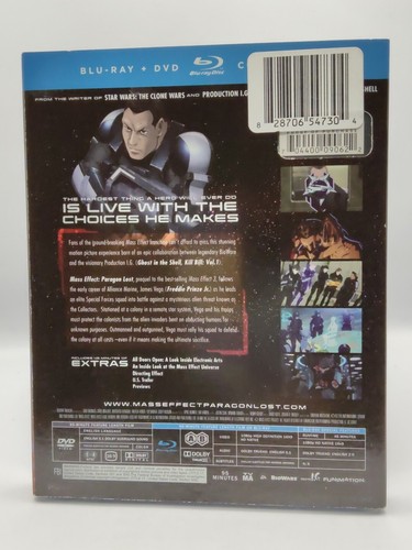 Mass Effect: Paragon Lost (Blu-ray/DVD, Widescreen, 2012) Freddie Prinze Jr. - Picture 2 of 2
