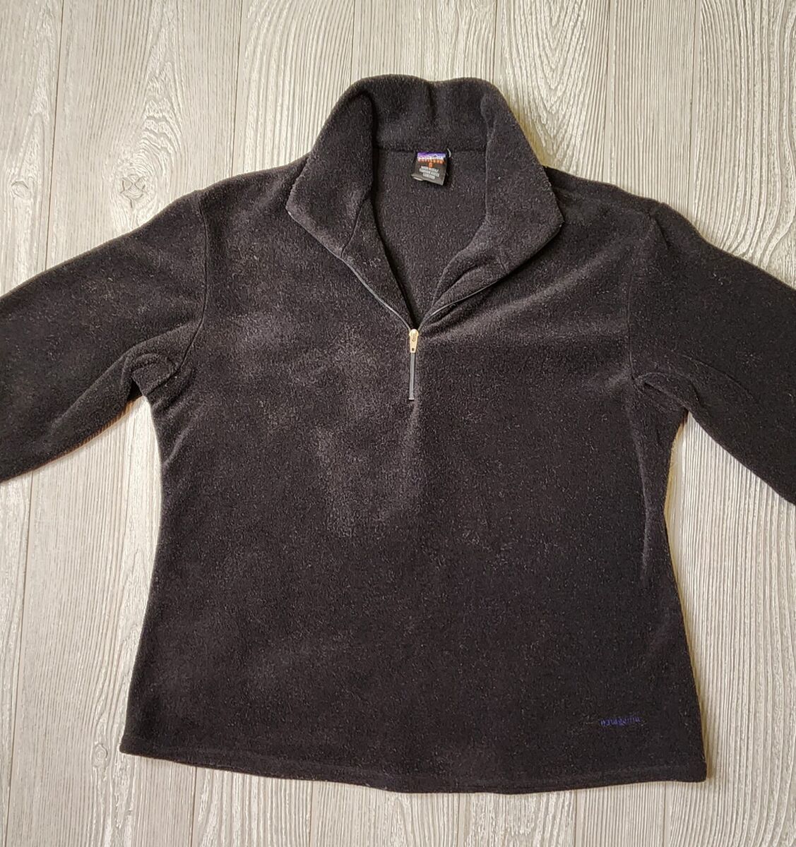 Genuine Vintage Patagonia Capilene Fleece Quarter Half Zip Pockets