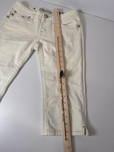 Miss Me Girls White Capris Size 16 - Picture 12 of 15