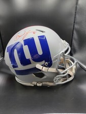 Daniel Jones New York Giants Signed AMP Alternate Speed Authentic Helmet (DT)