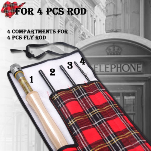 Maxcatch Fly Fishing Rod Cotton Cloth Protector Rod Bag Rod Sock - Picture 5 of 11