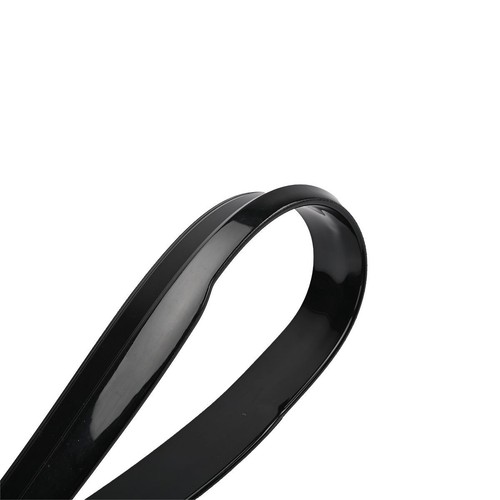 99cm/39" Universal Car Rear Trunk Wing Spoiler Roof Boot Lip Splitter TPU Black - Picture 7 of 8