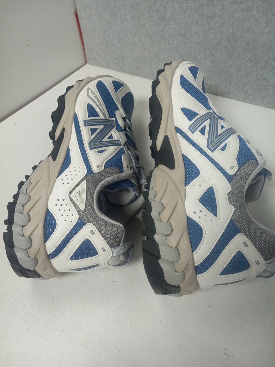 New Balance 610 V1 Trail Running Shoes White Blue Mens Sz New Balance 610 V1 Trail Running Shoes White Blue Mens Sz