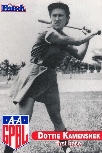 Signierter All-American Girls League Softball - Kamenshek Davis Wenzell Hohlmayer - Bild 7 von 10