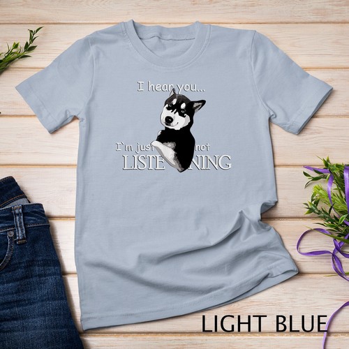 Camisa Husky Siberiano Perro - Camisa Husky - Camiseta Amantes de los Perros Camiseta Unisex - Imagen 7 de 15