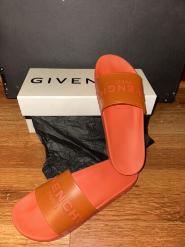 Givenchy Slides (EUR: 44) Neon Orange- Authentic - Picture 3 of 3