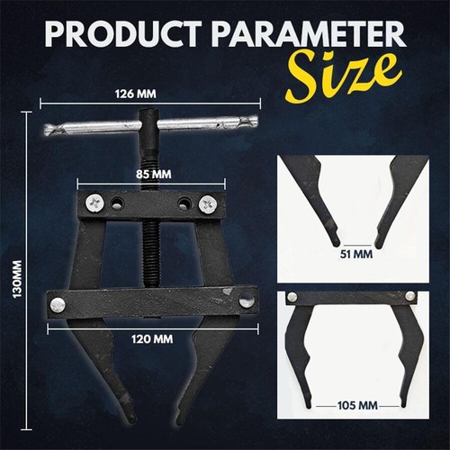 1x Outil Support Extracteur de Raccordement Chaîne Rouleau pour Moto Vélo Go Kart VTT - Photo 4/8