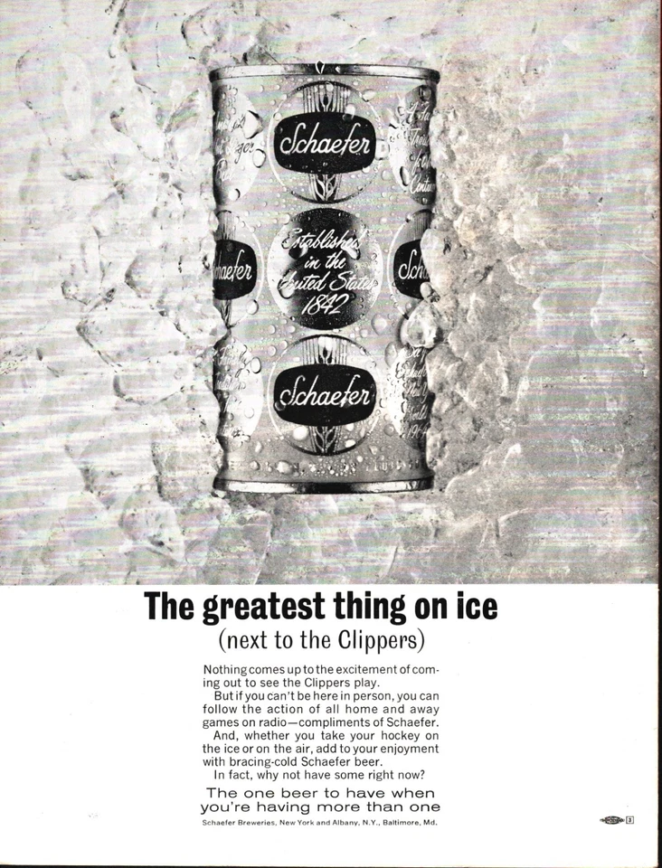 Vintage 1964-65 Souvenir Program Baltimore Clippers VS. Hershey Bears - Image 2 of 3