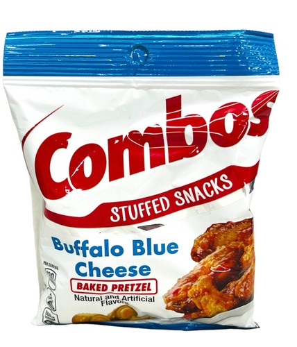 Combos Buffalo Blue Cheese Pretzel Baked Snacks 6.30 oz - Picture 1 of 1